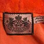 Juicy Couture  Puff Sleeve Hoodie Orange Terry M Photo 4