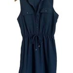 Gypsies & Moondust GYPSIES‎ & Moondust Drawstring Shift Dress Size Large Photo 2