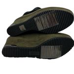 DKNY  Womens Nadra Forrest Green Faux Suede Black Fur Trim Bootie Shoes 9 Photo 8