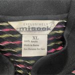 Misook  Size XL Top Blouse Button Down Colorful Career Professional Acrylic Photo 4