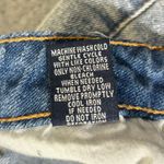 Vanilla Star Jeans Denim Skirt Womens Juniors 9/10 Blue‎ Distressed High-Low Vanilla Star Jean Photo 6