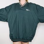 Reebok Vintage 90s  Dark Green Pullover Windbreaker Photo 1