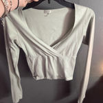 John Galt Long Sleeve Light Green  Shirt Tight Photo 0