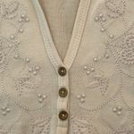 Ralph Lauren Lauren  Embroidered V Neck Quarter Sleeve Tee Tunic Size Medium Photo 5