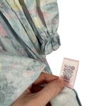 Selkie Monet Print Puff Mini Dress Pastel Watercolor Preppy NEW Womens Small Blue Photo 6