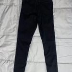 Topshop W25L30 Belted Black Zipper Skinny Jeans Jeggings Ankle Crop Photo 4