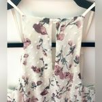 Alya Swiss Dot Floral Halter Top Blouse Camisole Small Y2K Fairy Romantic Boho Photo 8