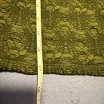 it’s Olive Green Fitted Cropped Long Sleeve Shirt Size L Photo 5