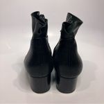 Paul Green  Nelly block heel booties black leather ankle‎ boots size 6 Photo 5