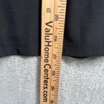 Dennis Basso‎ Blouse Black Chain Neck Tunic Top Women M Gold Shimmer Minimalist Size M Photo 8