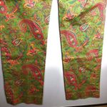 Vintage Lauren Ralph Lauren‎ Paisley Pants Pink Size 4 Photo 5