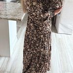 Blu Pepper  floral midi flowy dress Photo 2