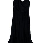 J.Crew Heidi Dress Silk Chiffon Bridesmaid Wedding Maxi Newport Navy 00 NWT Photo 0