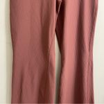 Old Navy  Powersoft Ribbed Flare Leggings Brown Size M Photo 5