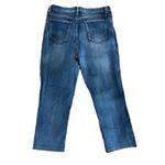 Tribal Cropped Straight Leg Jeans Size 12 Blue Photo 1