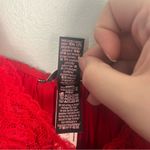 Victoria's Secret New Victoria’s Secret VERY SEXy Pleated babydoll red bow size medium Photo 5