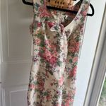 Vintage Jigsaw Tapestry Dress White Size 0 Photo 3