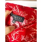 Eloquii  Red Coral Print Wrap Midi Skirt Size 16 NEW Photo 3