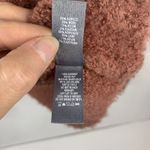 Aerie Size M Sweater Boucle Wool Blend Oversized Dusty Rose Pink Long Sleeve Photo 7