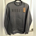 Nobull NWT Women’s  Crew Sweatshirt - XS - Charcoal Photo 2