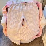 victoria's secret pink striped pajama pants y2k vintage 2000s angel Photo 2