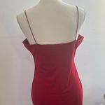 Fiestar Elegant Red Midi Dress Photo 2