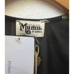 Show Me Your Mumu NWT  BLACK POLKA DOT BLOUSE XS (L5) Photo 1