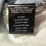 Lazy Oaf  Two-Tone Checkered Denim Skirt W 14” L 19.5” Photo 7