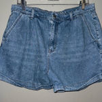 American Eagle  Outfitters Light Wash High Rise Mom Jean Shorts size 14 #713 Photo 0