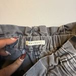 PacSun  Women's Gray Wash Paper Bag Waist Mom Jeans Sz 33X32 Trendy Denim Pockets Photo 6