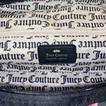 Juicy Couture  Black with Pink Roses Bag Photo 4