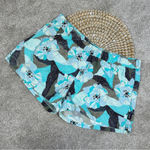 Patagonia Women’s Barely Baggies Shorts Pull On 2.5”Hibiscus Howling Turquoise L Photo 1