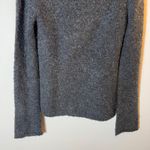 J.Crew Women's Turtleneck Sweater Long Sleeve Cozy Knit Medium Gray Photo 2