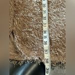 209 WST 38 New York Fuzzy Midi Dress size Large Tan Photo 9