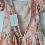 Mika & Gala Floral Puff Sleeve Mini Dress Photo 7