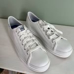 Keds  White Lace-Up Sneakers Platform Photo 1