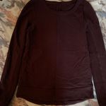 Lululemon Maroon  Sweatshirt Pullover Photo 2
