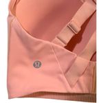 Lululemon  Energy Bra High Support Dew Pink Crossback Sports Bra 34DDD Gym Run Photo 2