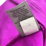 Champion  Athletic Fitted Fuchsia Long Sleeve Fleece Lined Mock Neck Shirt XL Photo 9