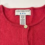 Covington  Red Cashmere Sweater Photo 12
