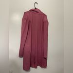 NWT Dai Moda Women's Pink Notch Lapel Knit Duster | Size: Large Photo 3