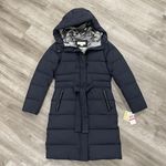 Michael Kors Navy Puffy Coat/Jacket Photo 2
