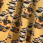 Rhode Anika Floral Yellow Mini Dress balloon puffy sleeves sz small EUC Gold Photo 5