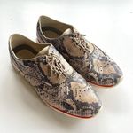Cole Haan  ZERØGRAND Wing Ox Closed Hole Ii Python Printed Leather Shoes‎ … Photo 1