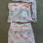 Princess Polly Perrin Flower Pink Skirt SET Photo 3
