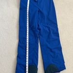Vintage goretex side zip ski pants in size 34 Blue Photo 3