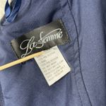 La Femme Dress Womens 12 Blue Evening Gown Formal Prom Special Occasion Party Photo 6