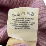 Anthropologie NEW Angel Of the North  Pink Heather Wool V-Neck Sweater Small Photo 10