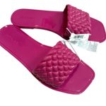 Old Navy 7 braided band jelly sandal flats slides pool shoes 2938 Photo 0