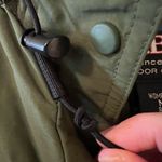 L.L.Bean Vintage Women’s Thinsulate Lined Hooded Jacket Green Black Medium 0 RF98 Photo 9